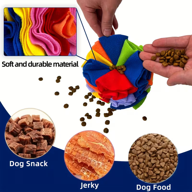 Interactive Snuffle Ball - Enrichment Puzzle Toy