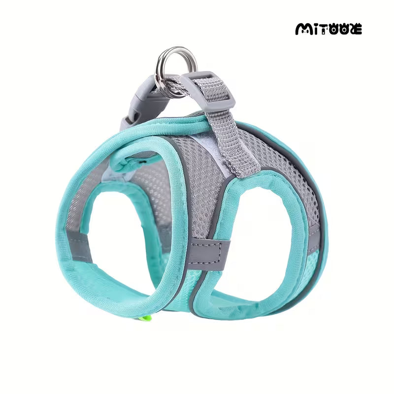 MiTOOE Soft Breathable Mesh Harness (Reflective & Adjustable)
