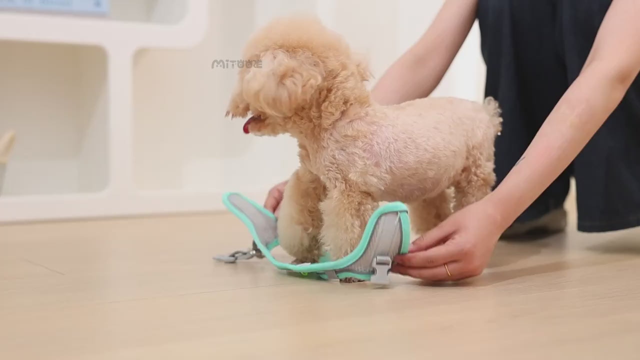 MiTOOE Soft Breathable Mesh Harness (Reflective & Adjustable)